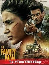 The Family Man (2021) HDRip Season 2 [Telugu + Tamil + Hindi + Eng] Watch Online Free